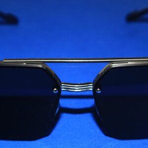 High Fashion Half-Frame Unisex Square Frame Sunglasses - Trendy Eyewear